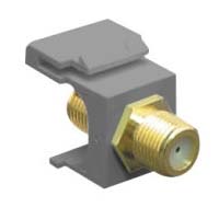 MODULE F-TYPE GOLD PLATED GRAY MODULE F-TYPE GOLD PLATED GRAY