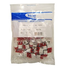 MODULE CAT 6 HD 25PK WHITE MODULE CAT 6 HD 25PK WHITE
