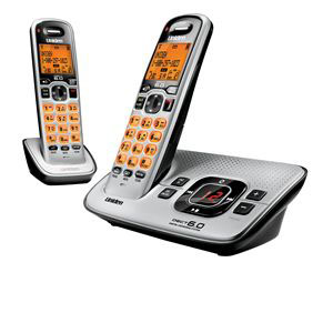 Uniden UND16802 DECT Expandable Cordless Telephone with 2 Handsets Digital Answering System