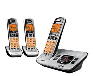 UPC 050633273371 product image for Uniden Expandable Cordless Telephone with Digital Answering System-3 handsets | upcitemdb.com