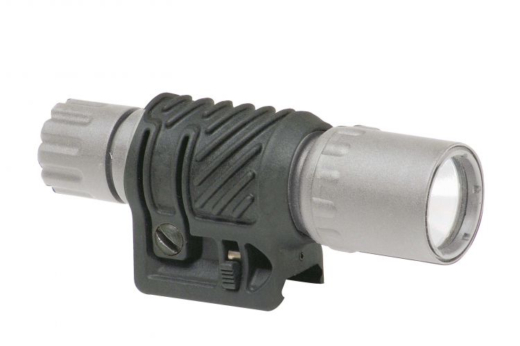Pl2 1 In. Picatinny Flashlight Laser Adaptor - Black