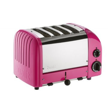 Dualit Briel Espressione 47164 4 Slice Classic Toaster Chilly Pink by Dualit