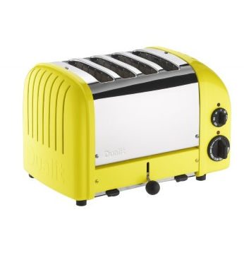 Dualit Briel Espressione 47168 4 Slice Classic Toaster Citrus Yellow by Dualit