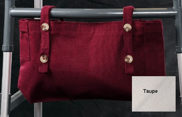 Granny Jo Products 0506 Regular Walker Bag Taupe