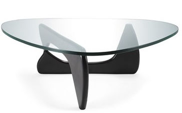Controlbrand GEF222BLACK Noguchi Tribeca Coffee Table