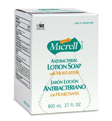 Goj 9756-06 Micrell Bag-in-box Antibacterial Lotion Soap Refills