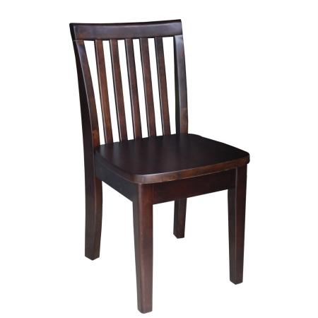 Whitewood Cc15-263p Mission Juvenile Chair - Set Of 2 - Java
