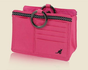 Pouchee PPK.04 Pink Cotton Purse Organizer