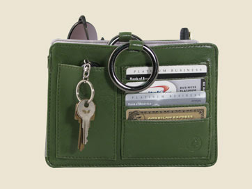 Pouchee PSPO. OB Spanish Olive Outback Purse Organizer