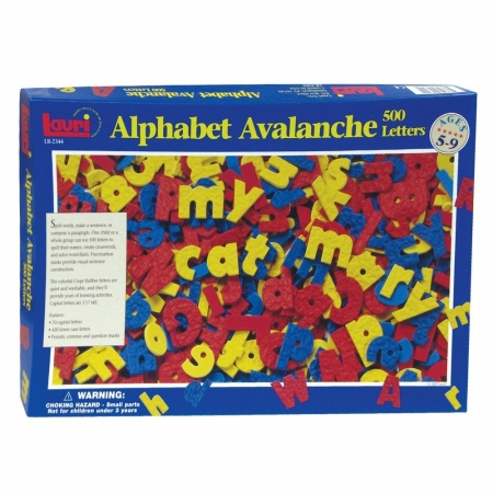2344 Mini Alphabet Avalanche Letter Set- 500pc