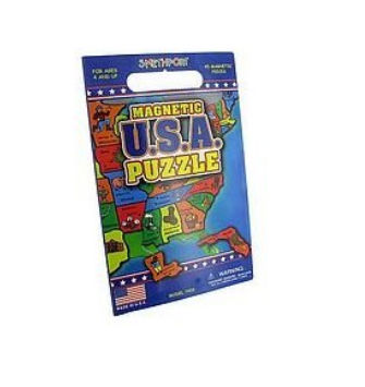 7432 Magnetic Usa Puzzle