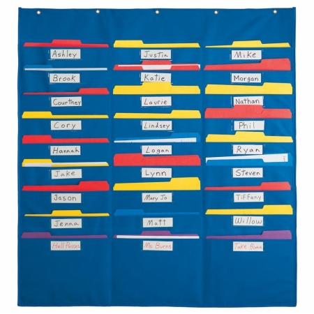 Smethport 747 Pocket Chart Organization Center Pack of 1