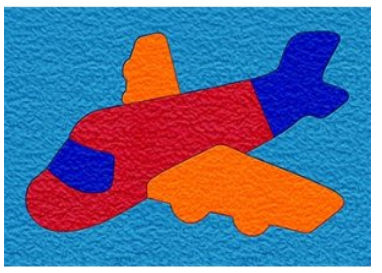 UPC 700239019612 product image for Patch Products-Smethport-Lauri LR-1961 Lauri Crepe Rubber Puzzle Airplane | upcitemdb.com