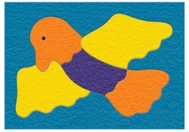 UPC 700239019629 product image for Lauri 1962 Crepe Rubber Puzzle   Bird | upcitemdb.com