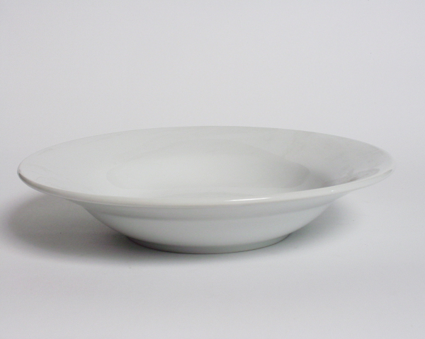 Ald-090 Alaska 9 In. Rolled Edge Rim Soup Bowl - Porcelain White - 2 Dozen