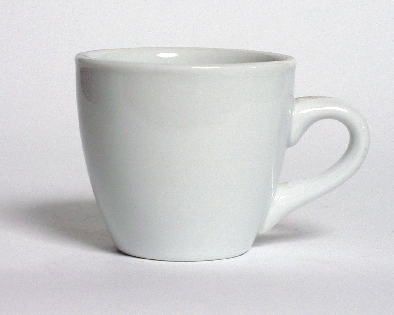 Alf-035 Alaska 2.63 In. X 2.38 In. Demitasse Cup - Porcelain White - 3 Dozen