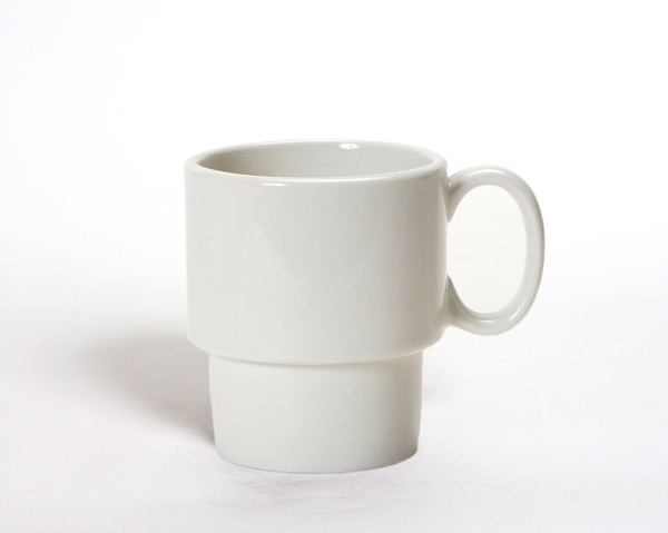 Bem-1003 Stackable Mug 10 Oz. - Eggshell - 2 Dozen