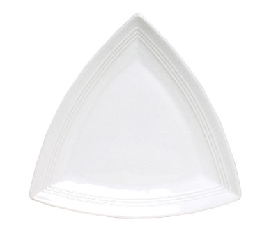 Cwz-1248 12.5 In. Concentrix Triangle Plate - Blanco - 6 Pcs