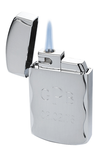 Vlr200901 Fireball Brush Finish Torch Flame Lighter
