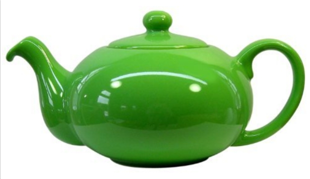 7711506013 Tea Pot With Lid Green Apple