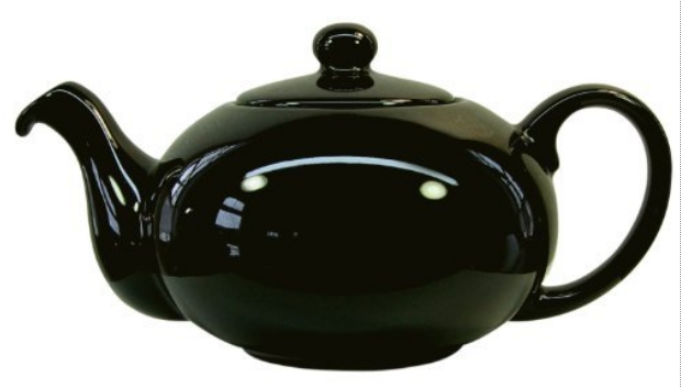 7711506022 Tea Pot With Lid Black