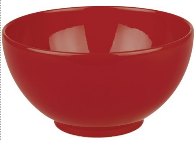 Waechtersbach 22S2SB6038 Medium Serving Bowls Fun Factory Red Set of 2