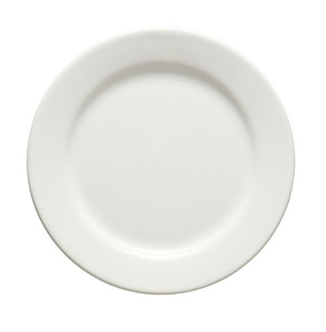 77s4sl6020 Salad Plates Fun Factory White - Set Of 4