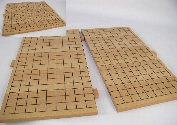 22812 18-1/2" Slotted Wood Go Board