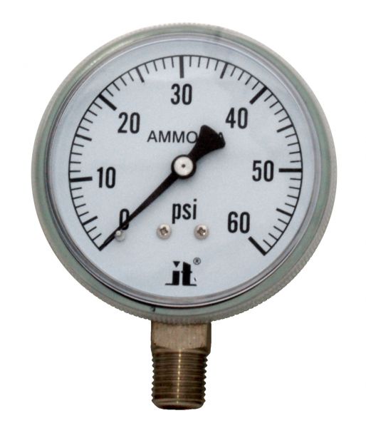 Apg60 0  60 Psi Ammonia Pressure Gauge