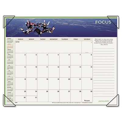 At-A-Glance 89801 Panoramic Motivational Monthly Desk Pad Calendar 22 x 17 At-A-Glance 89801 Panoramic Motivational Monthly Desk Pad Calendar 22 x 17
