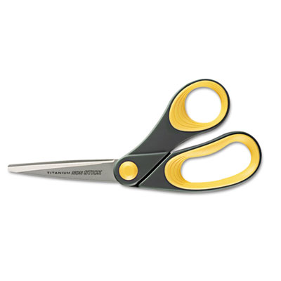 Acme United 14850 Non-stick Titanium Bonded Scissors 8&apos;&apos; Length Bent Handle