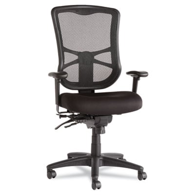 Alera El41me10b Elusion Series Mesh High-back Multifunction Chair Black