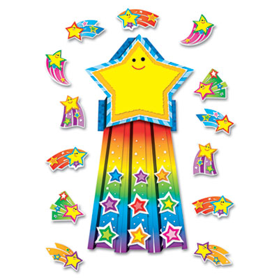 Carson-Dellosa 110143 Shooting Star 3-D Bulletin Board Set