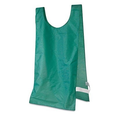 Champion Sport Np1gn Heavyweight Pinnies Nylon One Size Green 12 Per Pack