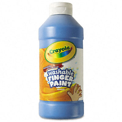 Crayola. 551316042 Washable Fingerpaint Blue 16 oz Crayola. 551316042 Washable Fingerpaint Blue 16 oz