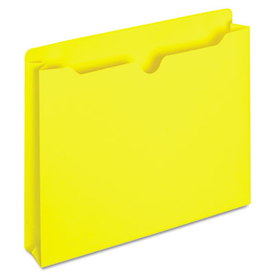 B3043dtyel File Jacket Two Inch Expansion Letter Yellow 50/box