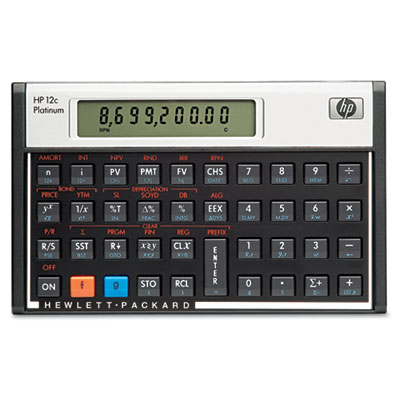 F2231aa 12c Financial Calculator 10-digit Lcd
