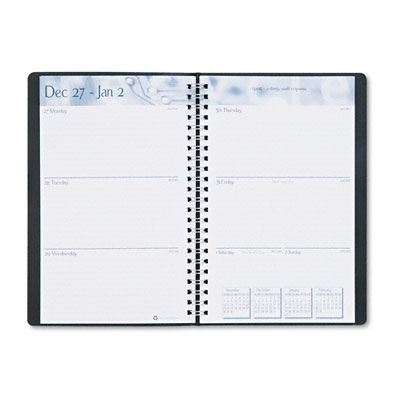 House Of Doolittle 27502 Academic Weekly/Monthly Appointment Book/Planner#44; AugustAugust#44; 5 x 8#44; Black