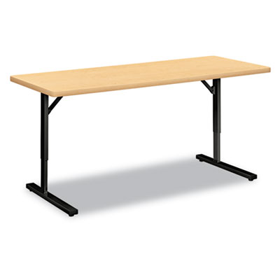 Hon ED2460NDPD Adjustable Height Training Table#44; Rectangular#44; 60W X 24D X 