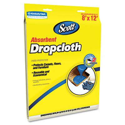 Kimberly-Clark 11658 MAT,DROP CLOTH,8X12,WH