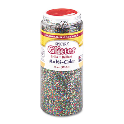 Pacon 91790 Spectra Plastic Glitter Crystals .04 Hexagons 16 oz. Jar Multicolor Pacon 91790 Spectra Plastic Glitter Crystals .04 Hexagons 16 oz. Jar Multicolor