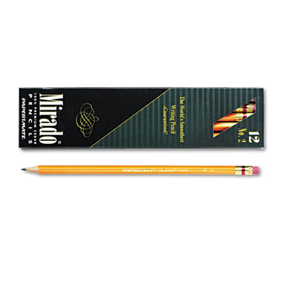 2097 Mirado Woodcase Pencil, Hb #2, Yellow Barrel, Dozen