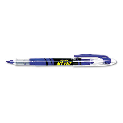 Sanford Ink 1754469 Accent Liquid Pen Style Highlighter, Chisel Tip, Fluorescent Purple, Dozen