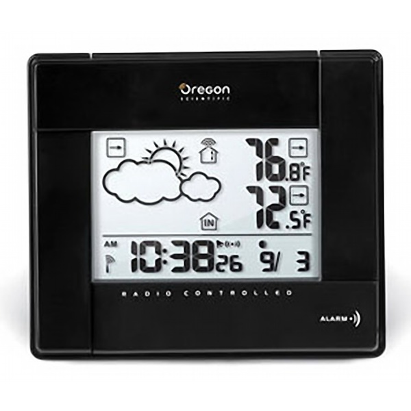 Oregon Scientif BAR386A Wireless Forecast With Temp Display