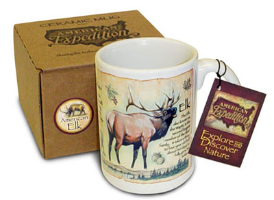 UPC 659356005797 product image for American Expediton CM15-104 American Expedition - 15 oz. Ceramic Mug - Elk | upcitemdb.com