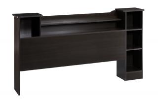 Nexera 4653 Pocono 54 in. Bookcase Headboard Espresso Laminate