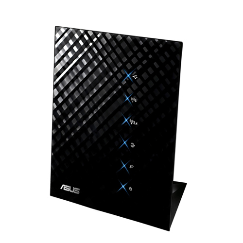 Max Group AS15RT-N56U Asus 802.11a-b-g-n Dual Band 300Mbps Multimedia Ultra Slim Gigabit Wireless Router Support USB Storage - Print and Media Server
