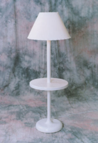 110tw Traditional Shade Lamp - White