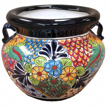 Pottery Express 1943P Talavera Small Michoacana  Puebla Pattern