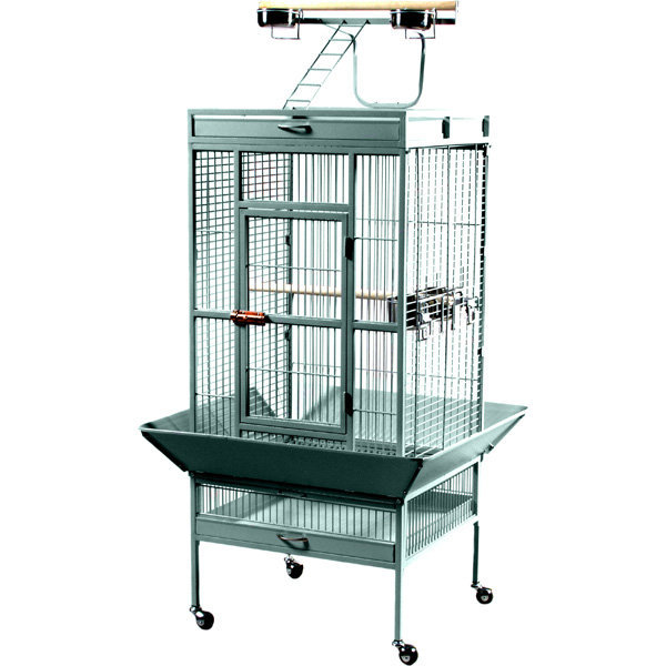 24 In. X 20 In. X 60 In. Wrought Iron Select Cage - Sage